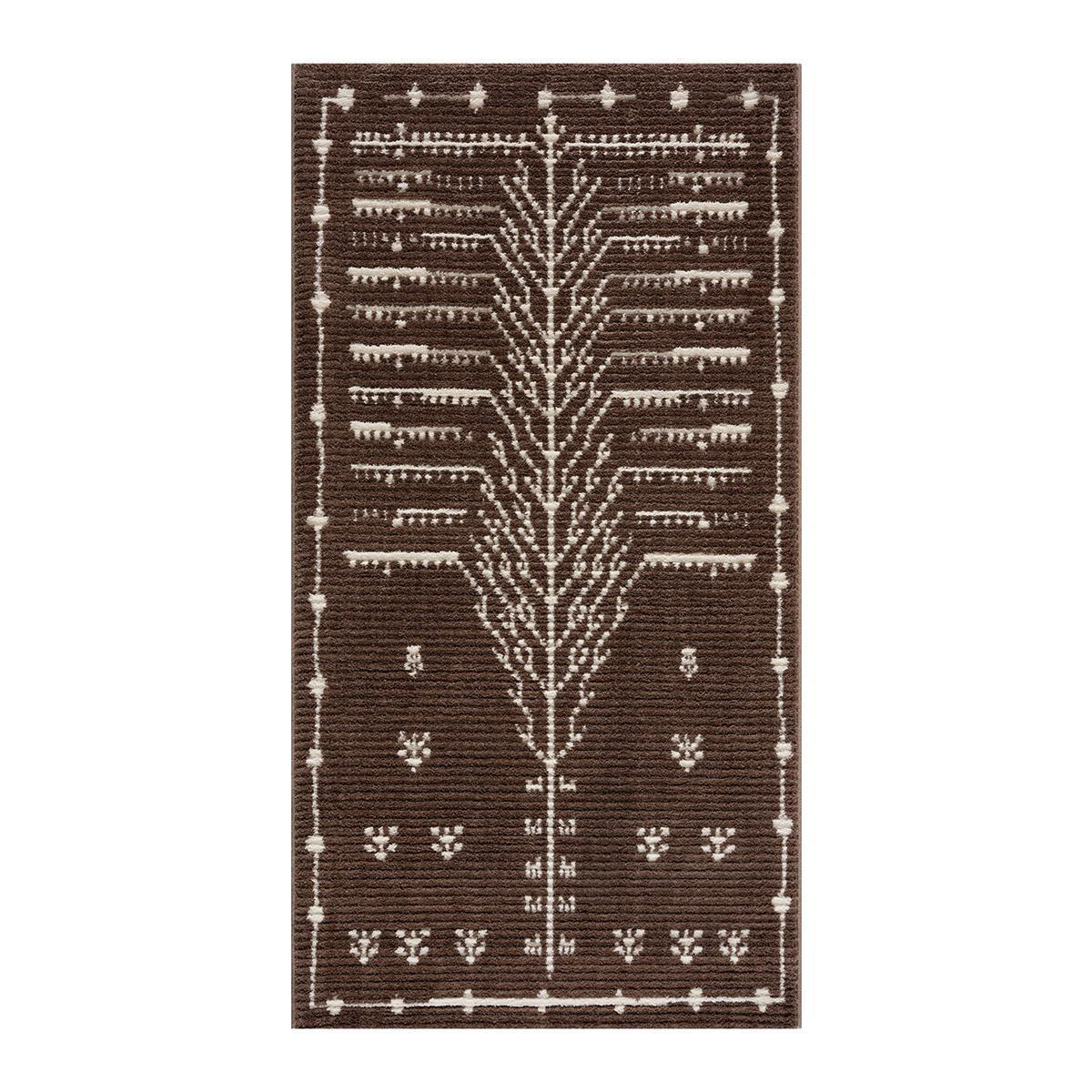 KURZFLOR-TEPPICH April 2308 Braun 80x150 cm - Braun, Textil (80/150cm) - carpet city