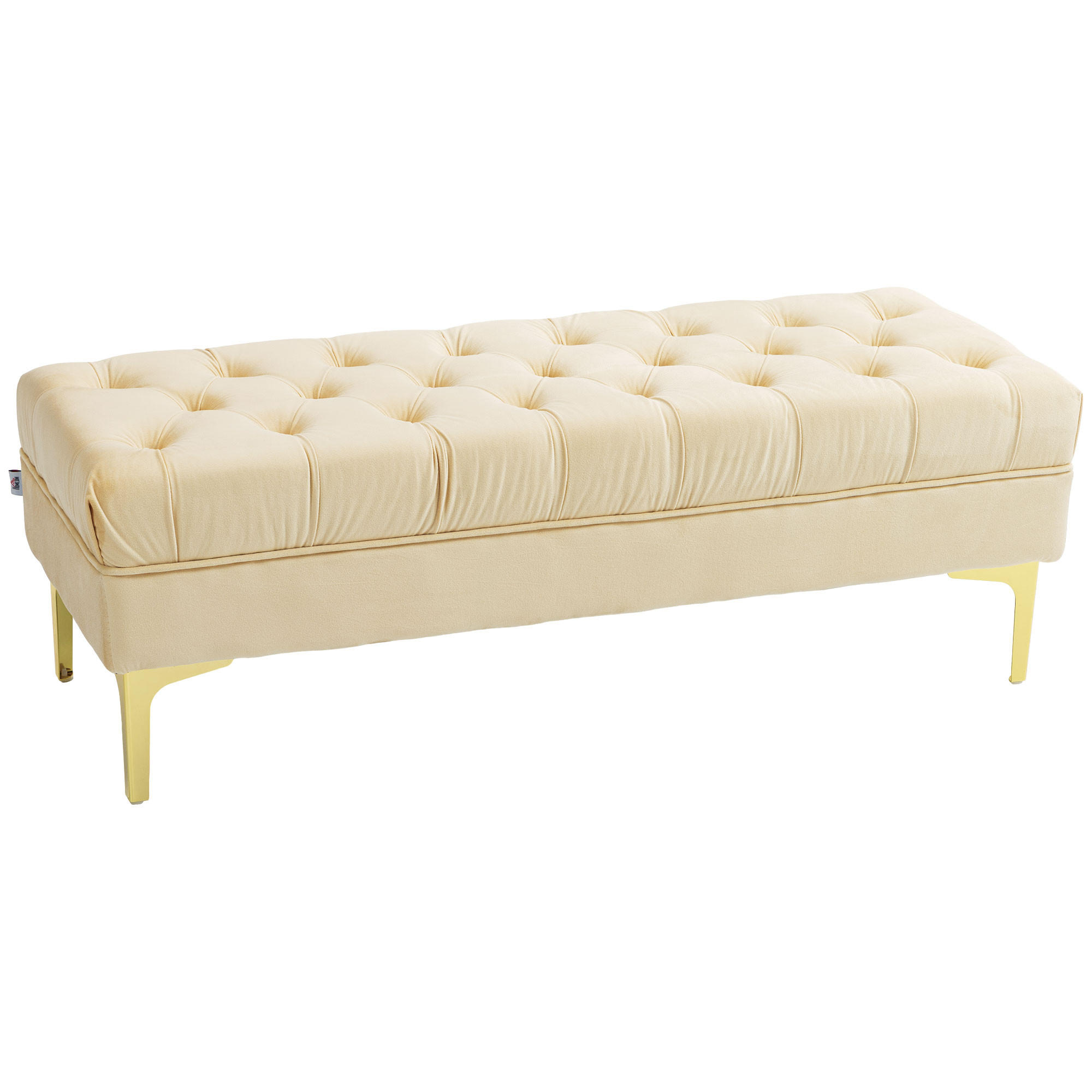SITZBÄNKE Beige 1 Stück - Beige, Kunststoff (118/42/45cm) - GiPP