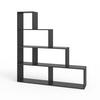 SCHODIŠŤOVÝ REGÁL Černá - černá, kompozitní dřevo (163/155/29cm) - Vicco