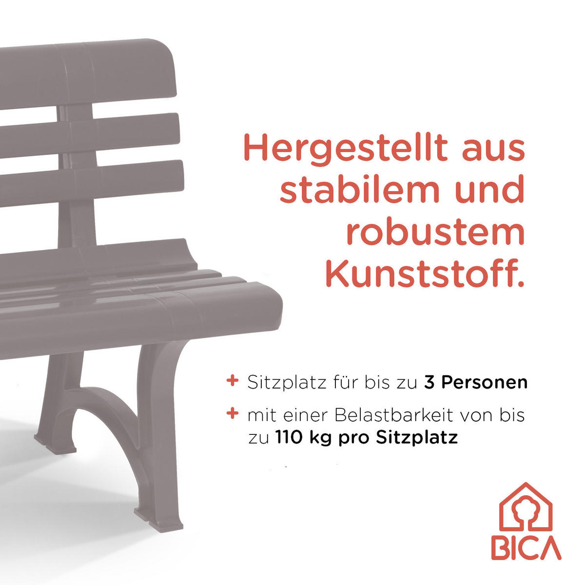 SITZBANK Olimpia in taupe - Beige, Textil (53/77/150cm) - BICA