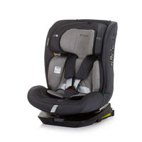 KINDERSITZ X-Factor i-Size grau (40 - 150 cm) Isofix verstellbar drehbar - Grau, Kunststoff (44/78/43cm) - Chipolino