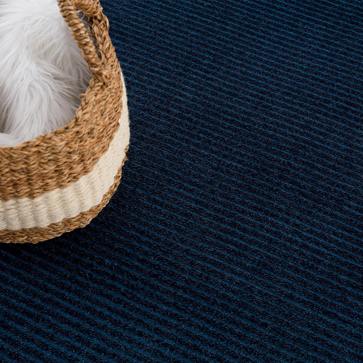 KURZFLOR-TEPPICH Fancy 900 Blau 80x150 cm - Blau, Textil (80/150cm) - carpet city
