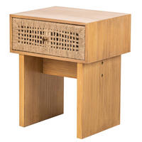 NACHTTISCH Rechteckig Braun 45 x 36 x 55 cm - Braun, Holz (45/55/36cm) - Nordlys