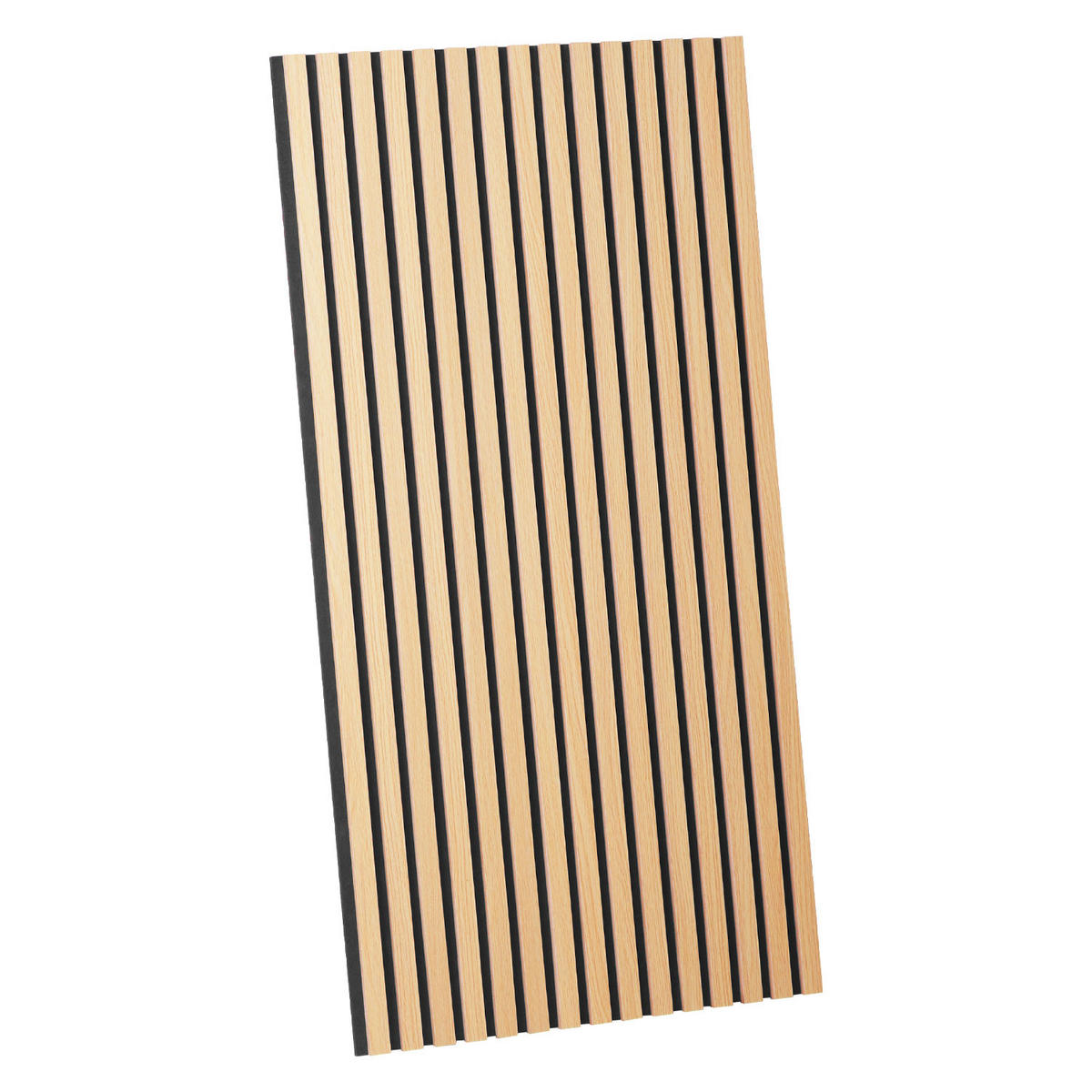 AKUSTIKPANEEL 60/120 cm 2 er-Set Natur - Hellbraun, Holz (60/120/3cm) - Homestyle4u