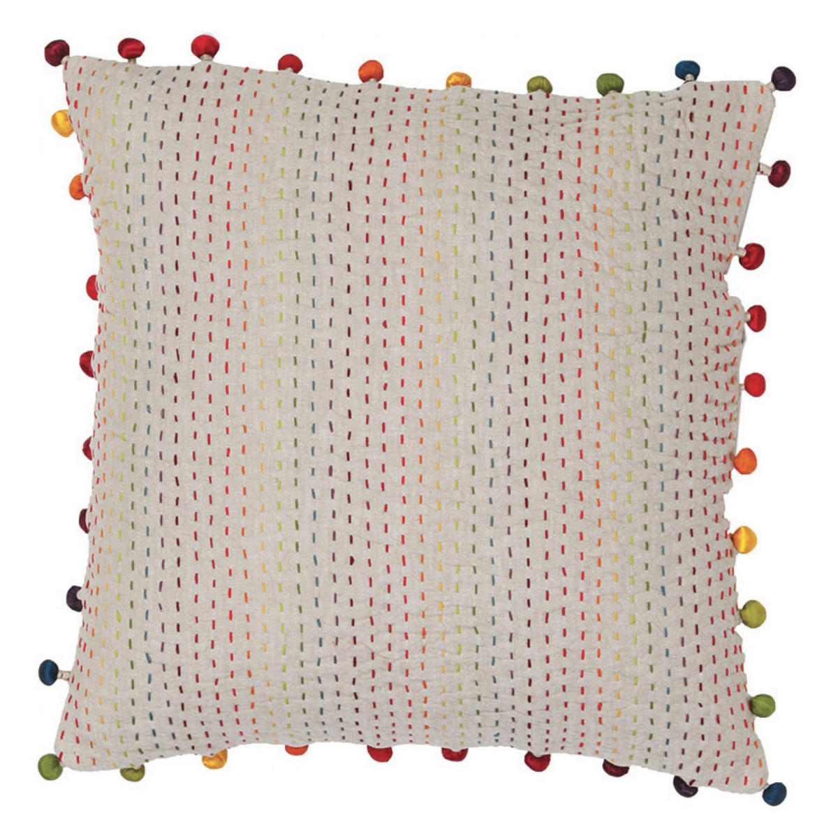KISSEN Gastounet multico 45 x 45 cm - Multicolor, Textil (45/45cm) - Vivaraise