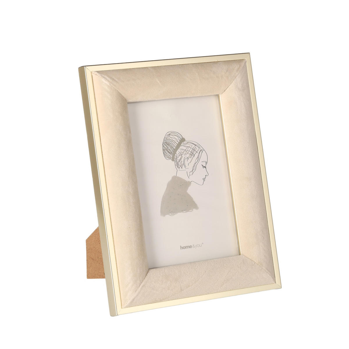 RAHMEN Veloriso - Beige, Kunststoff (2/21/16cm) - home&you