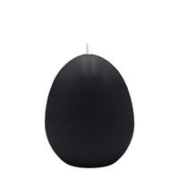 EIKERZEN Schwarz 120 x Ø 80 mm, 6 Stück - Schwarz, Paraffin (8/12/12cm) - Kopschitz Kerzen