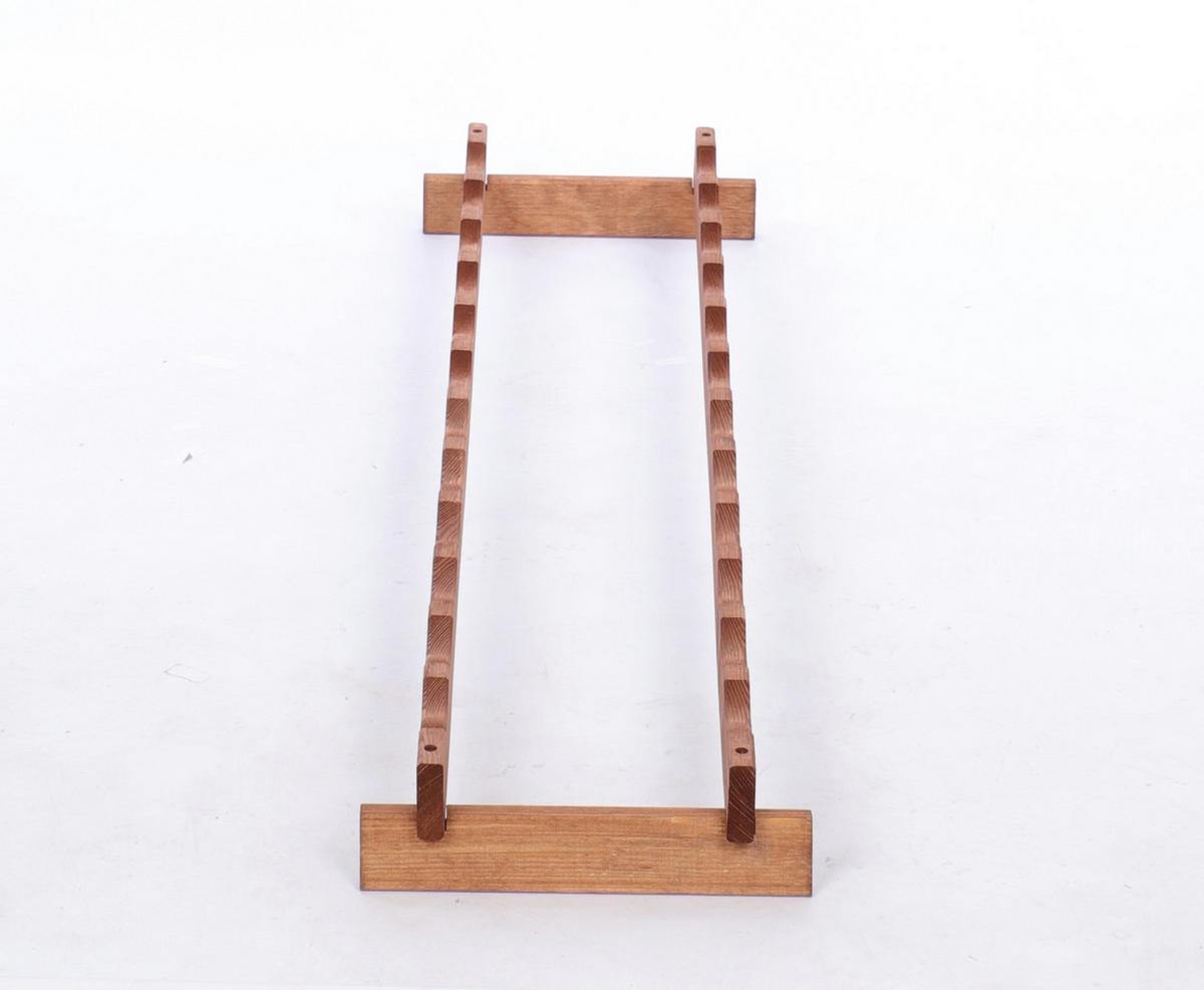 WEINREGAL VINOTECA FLEX PRO HxBxT 9x123x28cm 12 Flaschen auf 1 Ebene Braun geölt - Braun, Holz (123/9/28cm) - PROREGAL