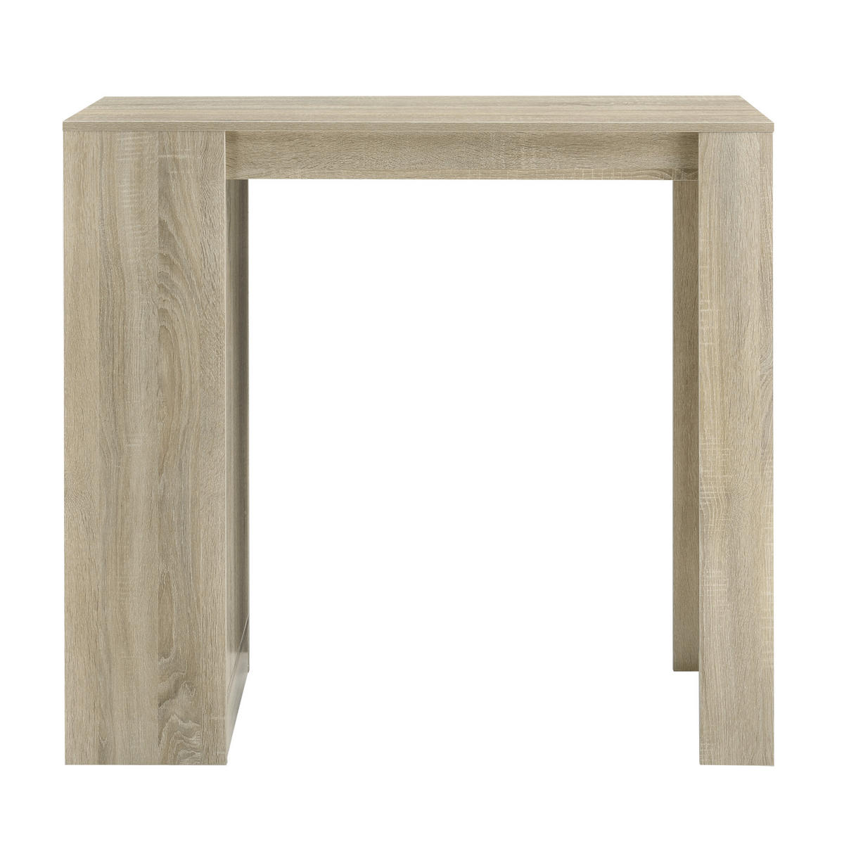BARTISCH Kouvala - Eichefarben, Holzwerkstoff (110/103/50cm) - [en.casa]