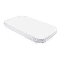PLAHTA s gumom za krevetić 7u1 - bijela, tekstil (73/124cm) - waldin