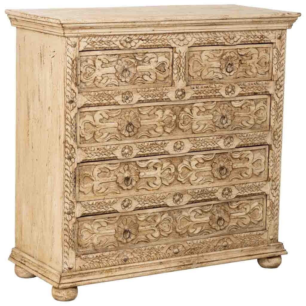 Wanderlust Kommode Beige 100x95x43 cm