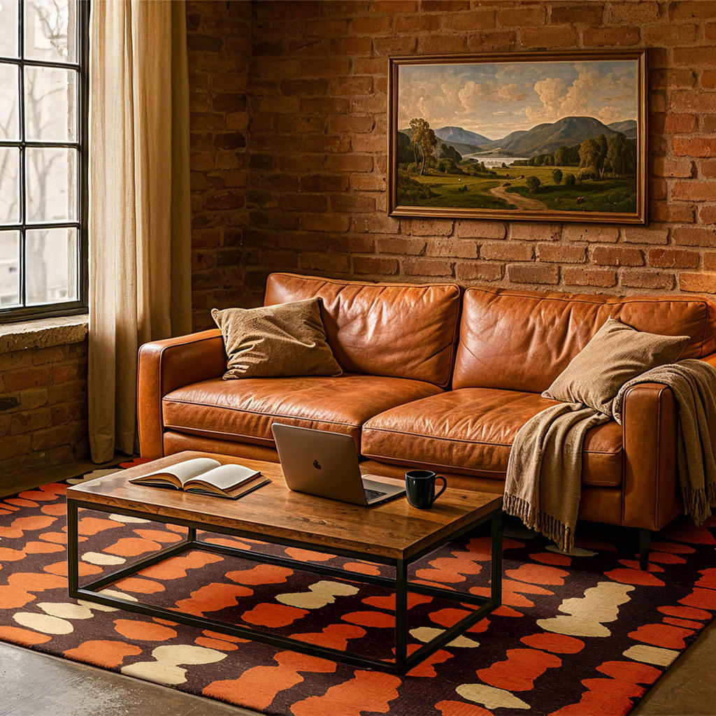 Thumbnail - Lola&Moi Teppich, Rot, Textil, 80x150 cm, ISO 9001, Teppiche & Böden, Teppiche, Moderne Teppiche