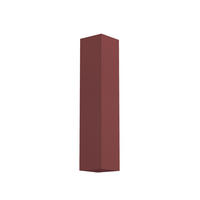 DECKENLEUCHTE - Rot, Metall (6/6/30cm) - Lumicom