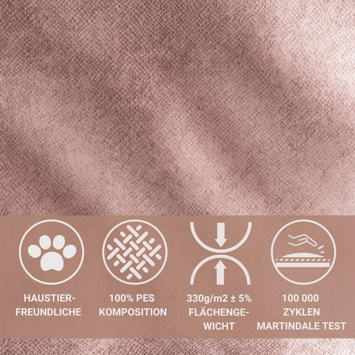 BOXBETT 200/200 cm Corvus, in Rosa, Matratze, Topper, Bettkasten, H2 = mittel - Pink/Schwarz, Holz/Holzwerkstoff (200/200cm) - Maison de Reve