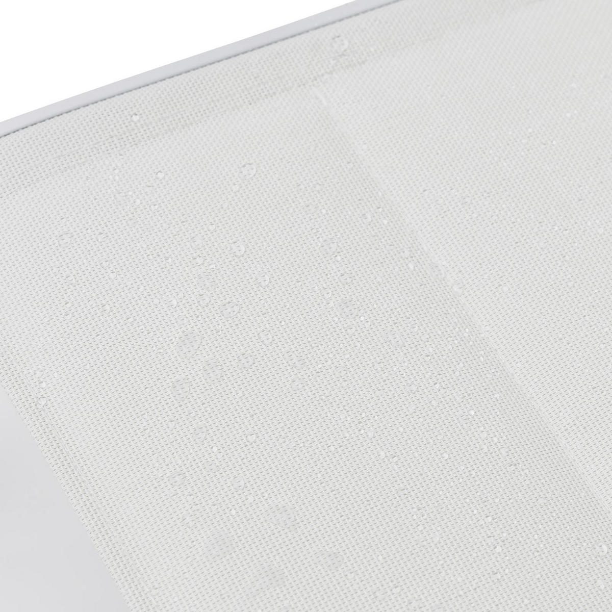 GARTENSTÜHLE TRAPANI 6er-Set weiß - Weiß, Textil (42/91/43cm) - IDIMEX