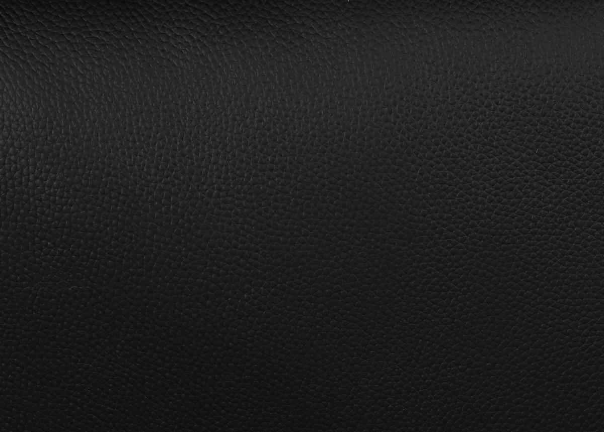 RELAXSESSEL MIT HOCKER Schwarz - Schwarz, Textil (117/110/77cm) - MCW