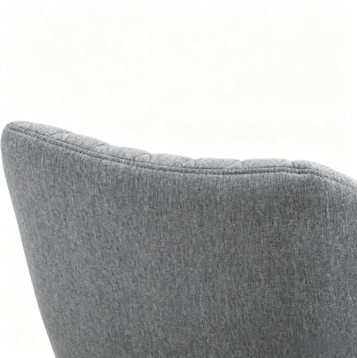 ESSSTUHL-SET mit Armlehnen 2er-Set ca. 60 x 56 x 79 cm Grau/Naturholz - Grau, Metall (56/79/60cm) - Meubliv