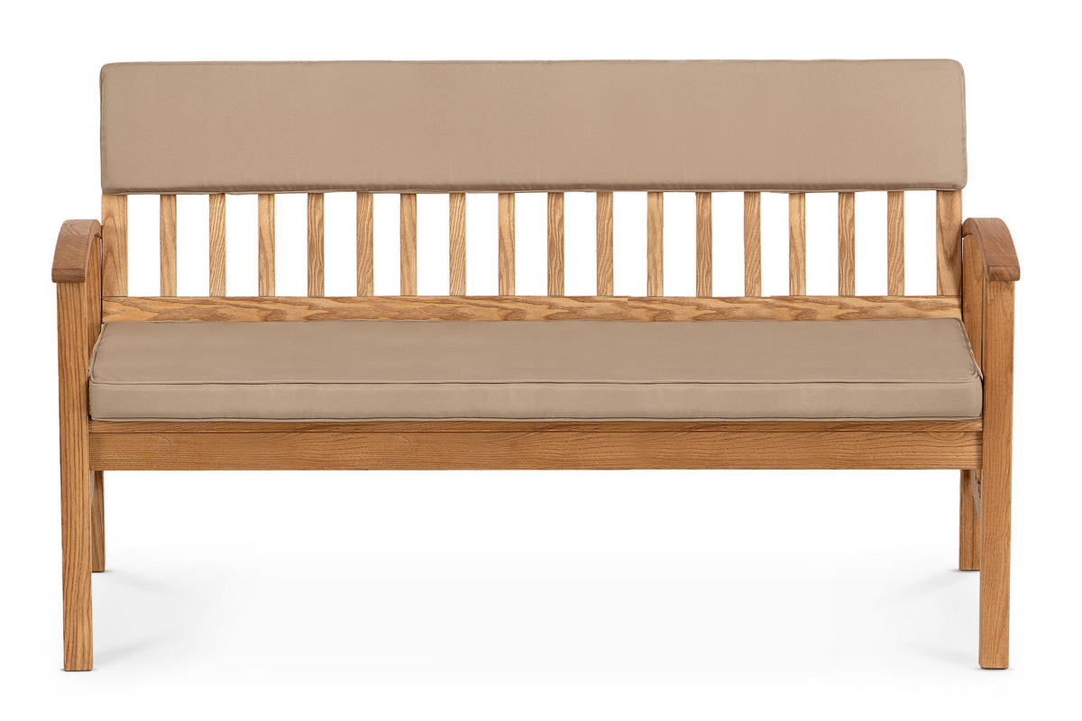 GARTENMÖBELSET TIMIDUS in Holz für 4 Personen, braun - Braun, Holz - KONSIMO®