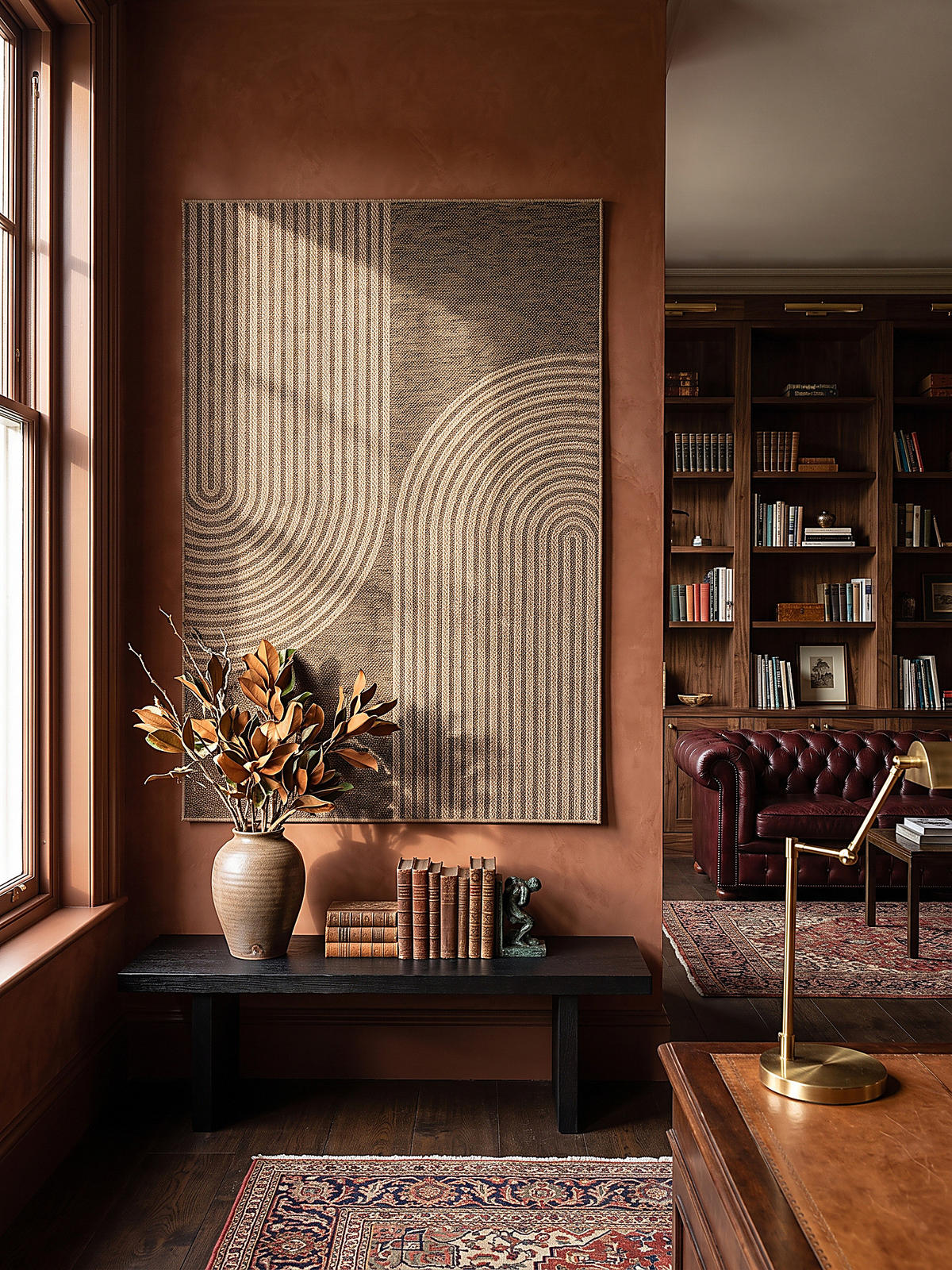 FLACHWEBTEPPICH Geometrisch CORDEV Polypropylen Natur 160 x 230 cm - Beige, Textil (160/230cm) - KADIMA DESIGN