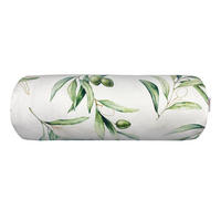 NACKENROLLENHÜLLE Italy Collection Oliven 15/40 cm - Ecru/Multicolor, Textil (15/40cm) - beties Heimtextil