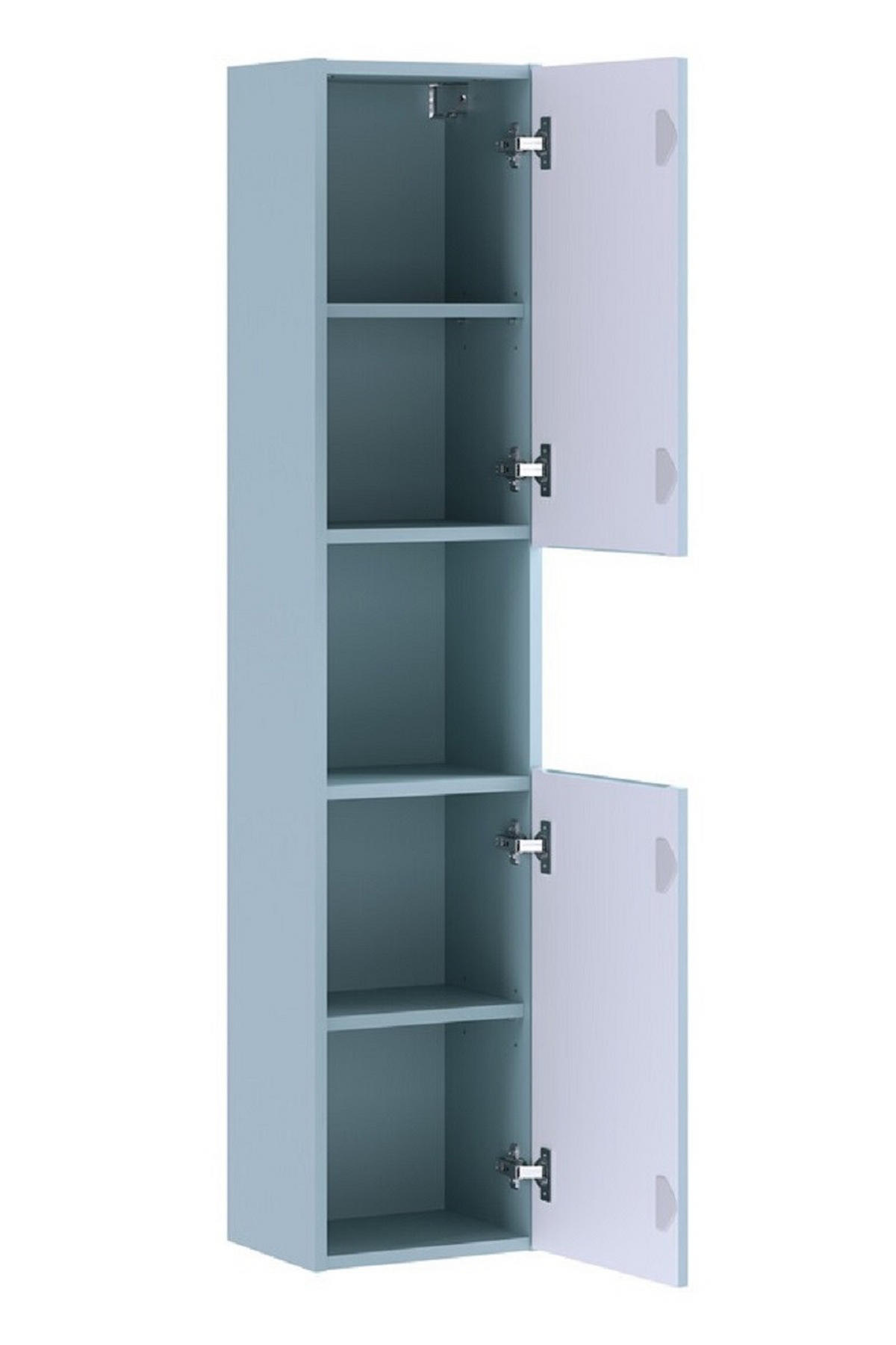 BADMÖBEL-SET 4 Teile Nova Denim N BM376 in Denim - Dunkelblau, Holz (120/140/40cm)