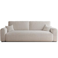SCHLAFSOFA JOBO mit Bettkasten, Beige - Beige, Textil (244/76/98cm) - Idohome