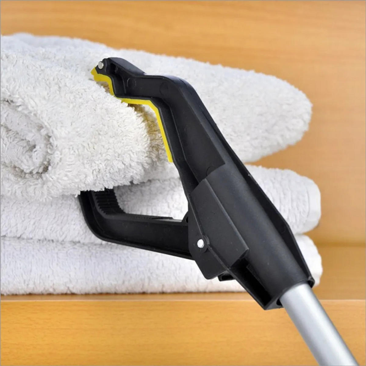 GREIFZANGE 76 cm 4-teilig Silber Schwarz Metall Kunststoff - Silberfarben/Schwarz, Kunststoff/Metall (10/5/76cm) - Kinzo