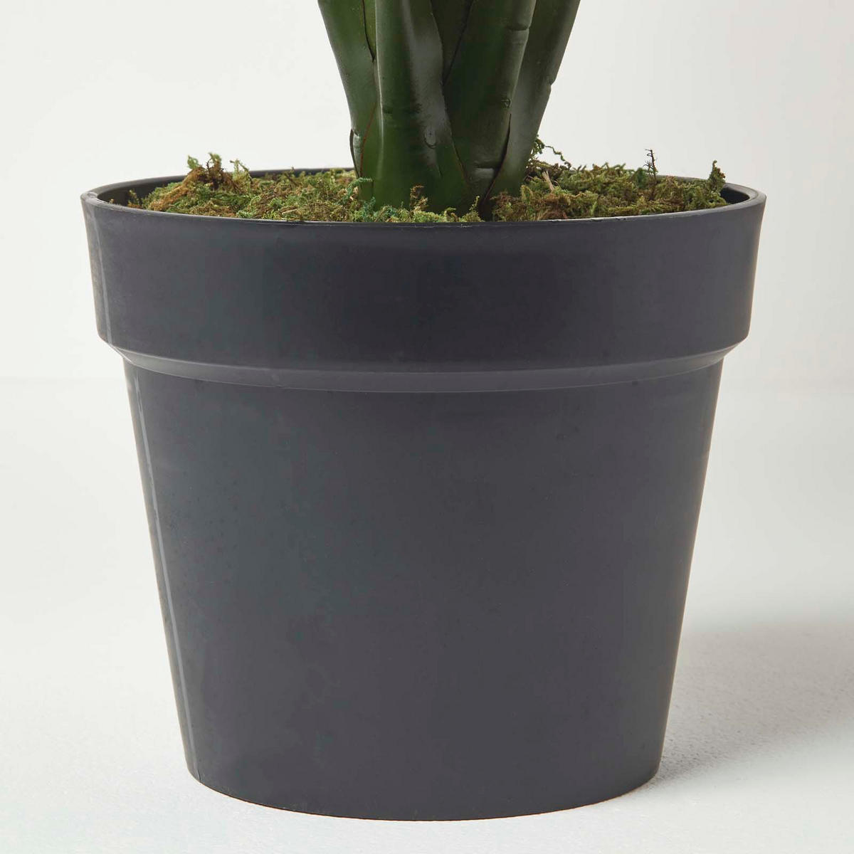 KUNSTPFLANZE Friedenslilie weiß, 90 cm - Weiß, Kunststoff (90cm) - Homescapes