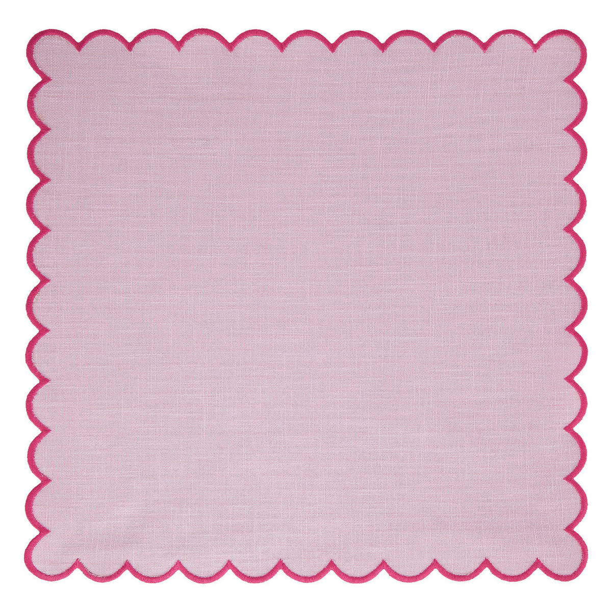 SERVIETTE (6er Set) Summer Cheer - Pink, Textil (42/42cm) - Butlers