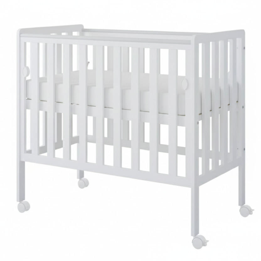 BEISTELLBETT BeBino Mini - Weiß, Holz (50/100cm) - kiki design