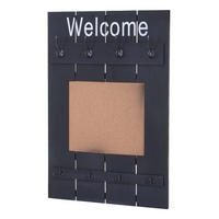 WANDGARDEROBE MIT PINNWAND Grau - Grau, Holz (60/91/3cm) - MCW