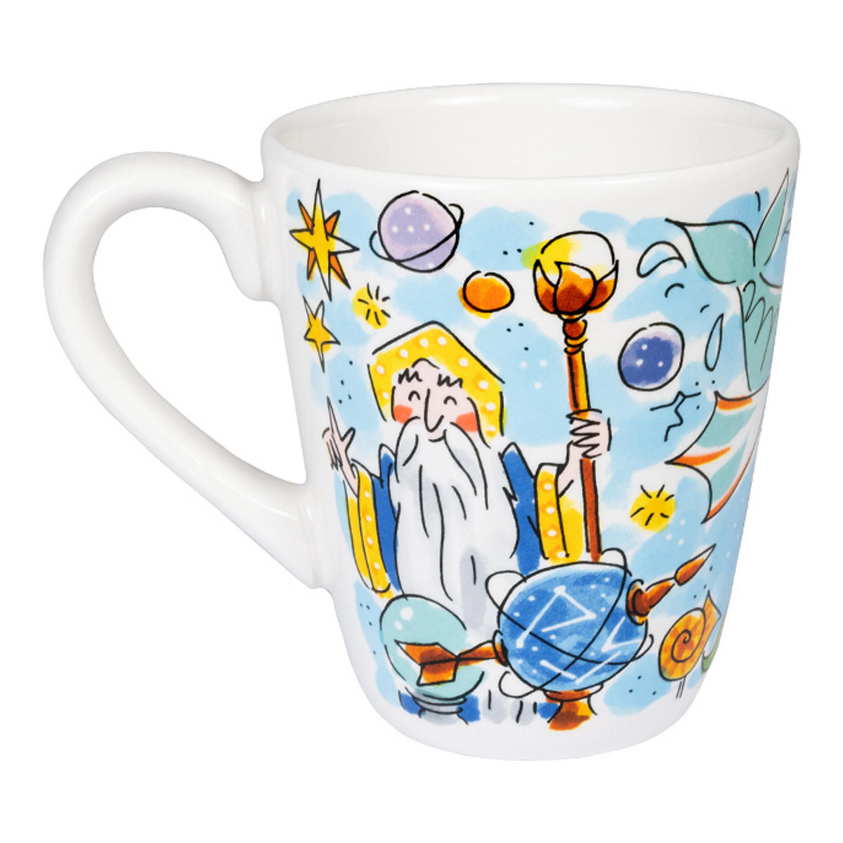 BECHER Symbolica Magie in Bunt - 350 ml - Multicolor, Keramik (0.35L) - Blond Amsterdam