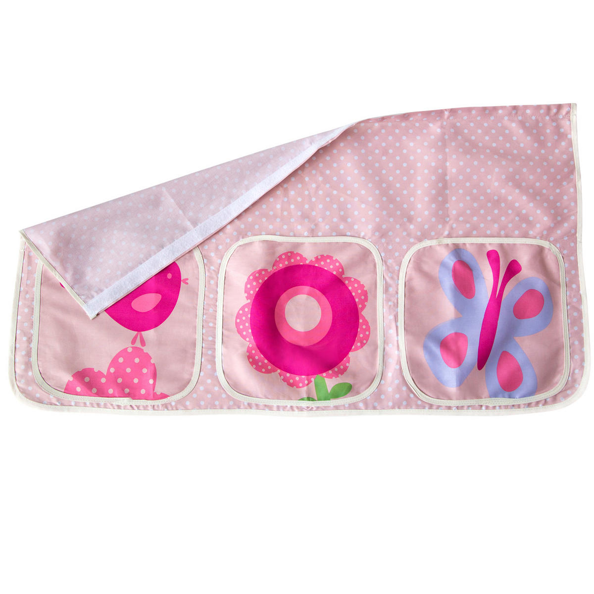 BETTTASCHE 70/90 cm Rosa - Pink, Textil (80/30/1cm) - Homestyle4u