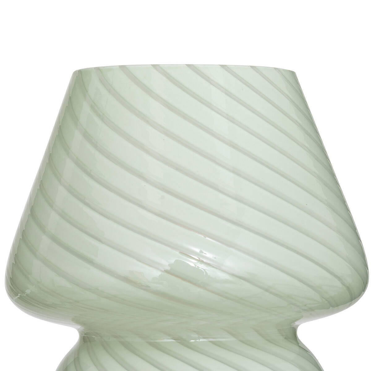 TISCHLAMPE Cara Ø 15 cm - Grün, Glas (51/51/18.5cm) - Atmosphera Createur d´interieur