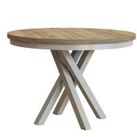 ESSTISCH CHRIS - Honigeiche/Kaschmir, Holzwerkstoff (100/100/77cm) - Meblini