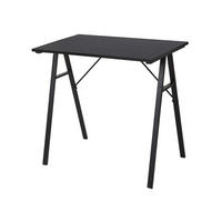 PLATZSPARENDER SCHREIBTISCH Schwarz 50/50/74 cm - Schwarz, Holzwerkstoff (50/50/74cm) - Mobili Rebecca