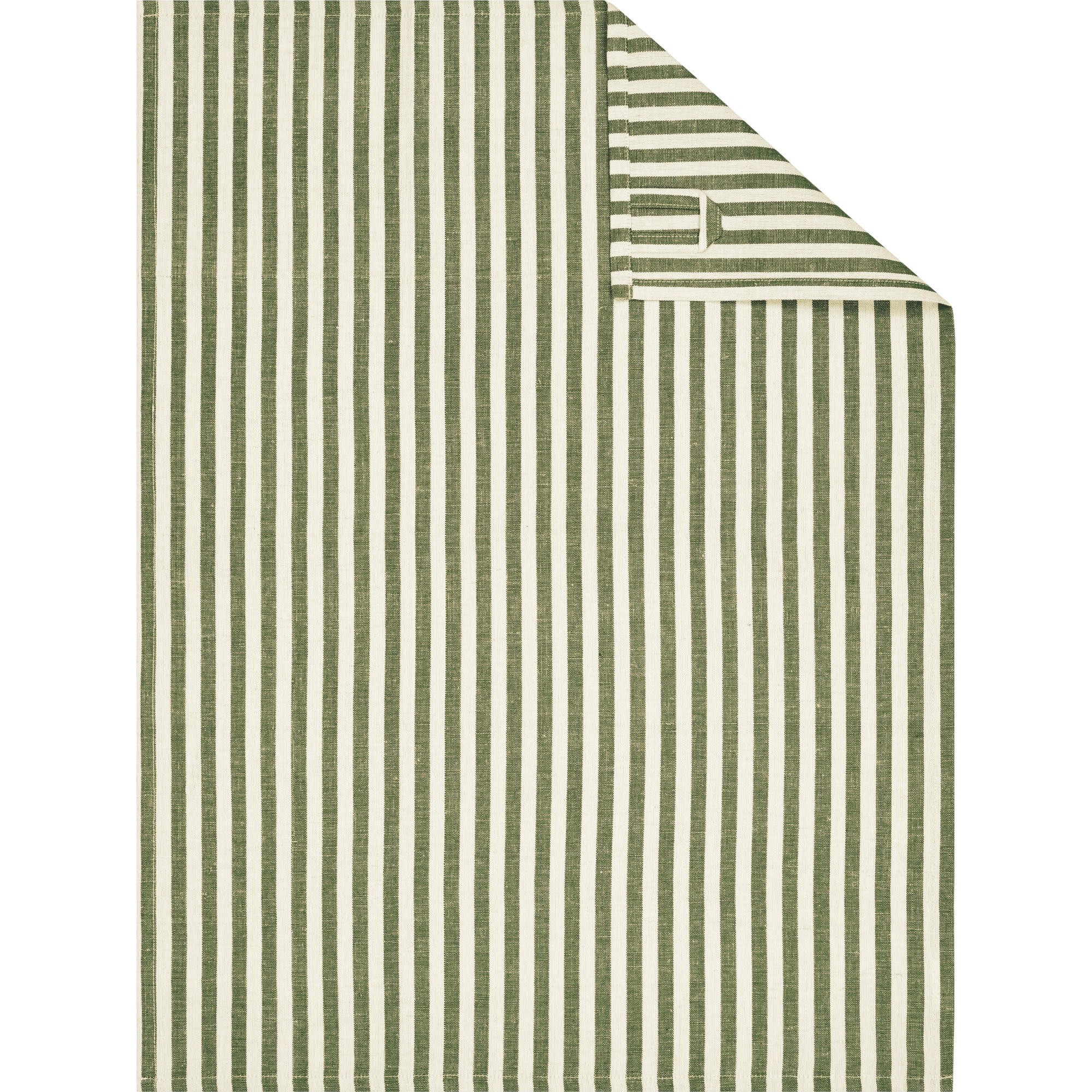 GESCHIRRTÜCHER LINEN CLASSICS STREIFEN 537 OLIV - 43 - Grün, Textil (50/70cm) - Cawö