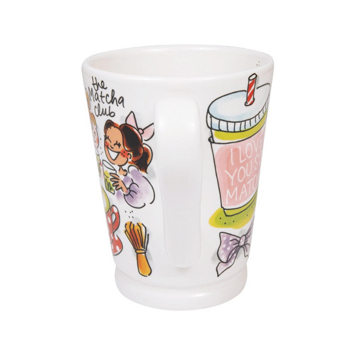 MAZAGRAN-BECHER Matcha Princess in Bunt - 500 ml - Multicolor, Keramik (0.5L) - Blond Amsterdam