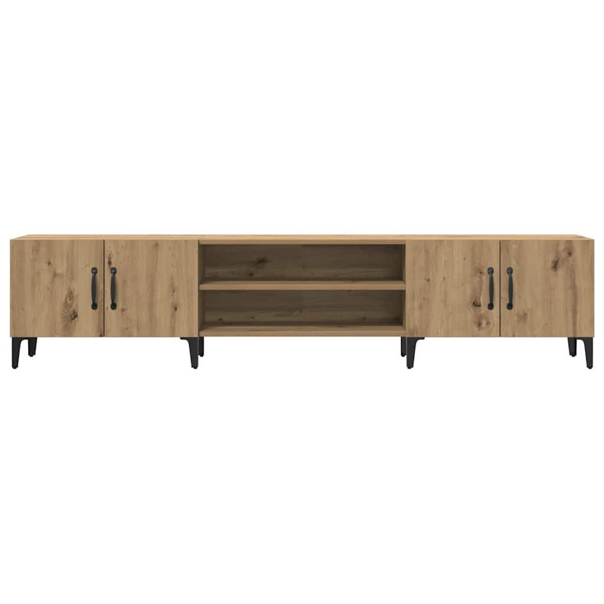 TV-SCHRANK Artisan-Eiche 180/31,5/40 Cm Holzwerkstoff - Braun, Holzwerkstoff (31.5/40/180cm) - vidaXL