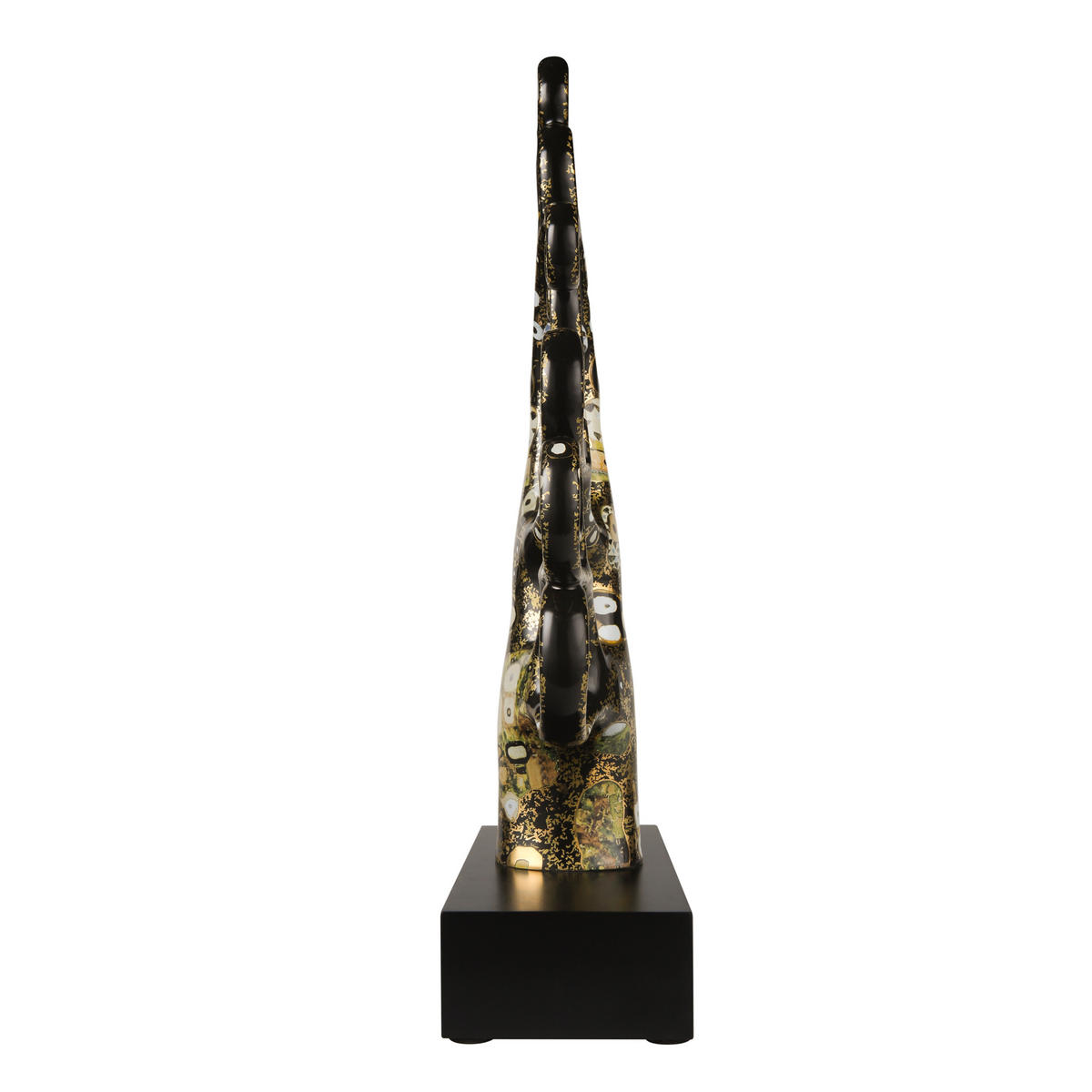 DEKOFIGUR Gustav Klimt - Der Lebensbaum, Porzellan, Schwarz, Limited Edition - Schwarz, Keramik (12/53/37cm) - Goebel
