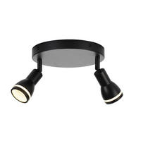 DECKENLEUCHTE Frieden 20/20/15.7cm - Schwarz, Metall (20/20/15.7cm) - ZMH