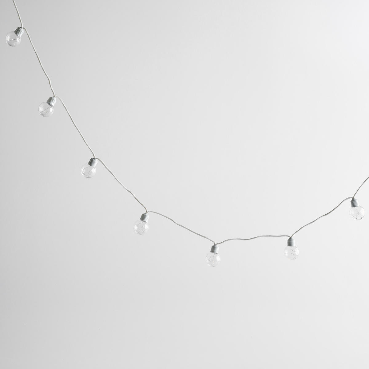 LICHTERKETTE Starsio, LED-Leiste, 255cm, weiß, Dekorative Weihnachtsdeko - Weiß, Kunststoff (255cm) - home&you