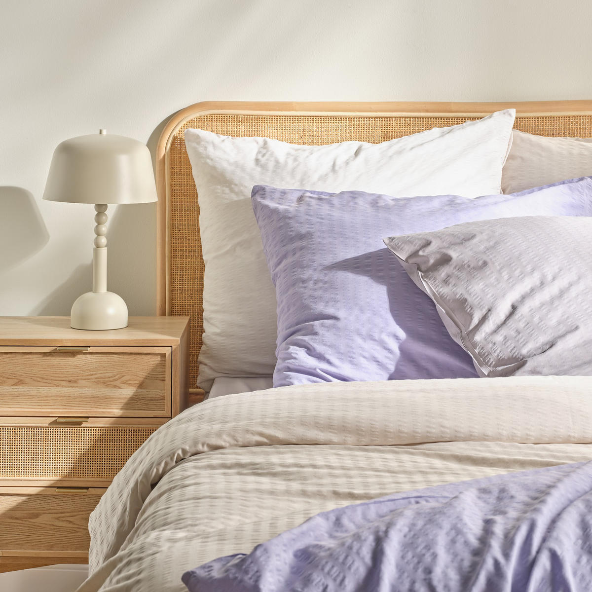 BETTWÄSCHE Corica - Blau, Textil (160/200cm) - home&you