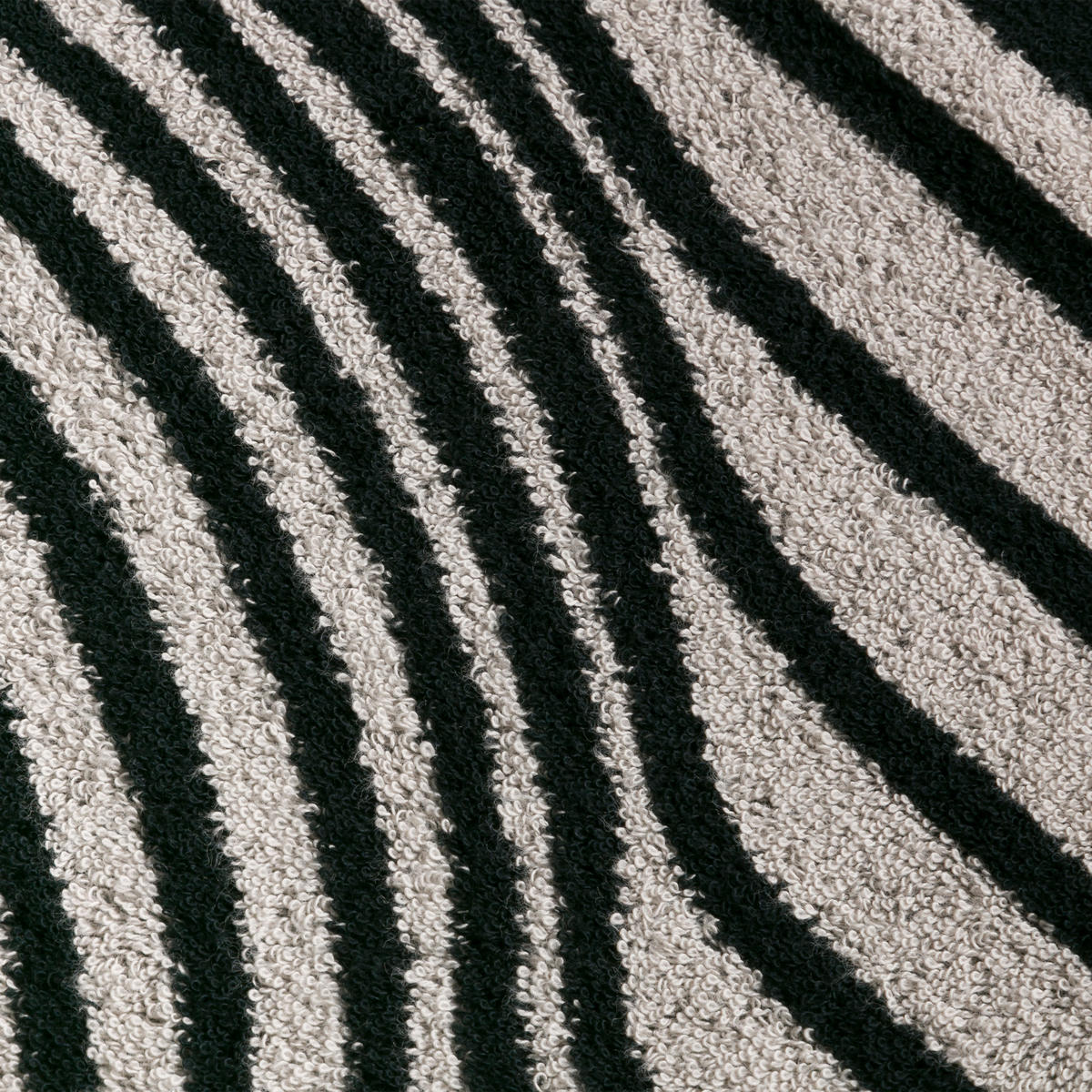 HANDTUCH ILLUSIONS - Kaschmir/Schwarz, Textil (50/100cm) - MÖVE