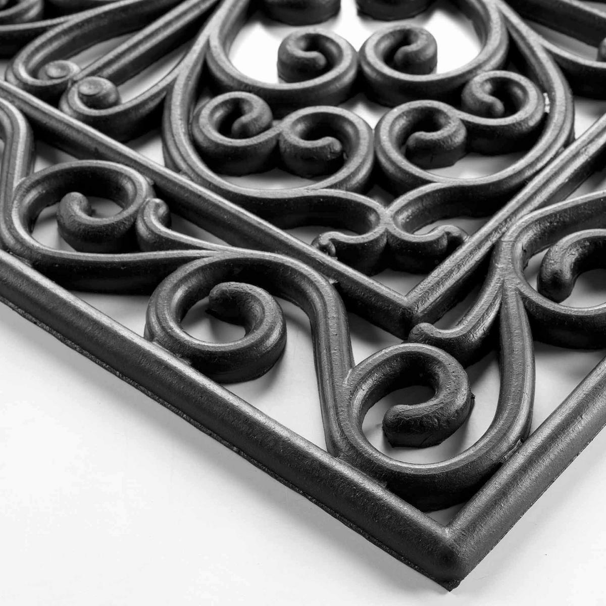 FUSSMATTE Sintra 45/75 cm - Schwarz, Kunststoff (45/75cm) - Douceur d´intérieur