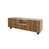 LOWBOARD KITO-S 140x50x41 cm - Artisan / Katania - Eiche Wotan/Schwarz, Holzwerkstoff (140/50/41cm) - ALTDECOR