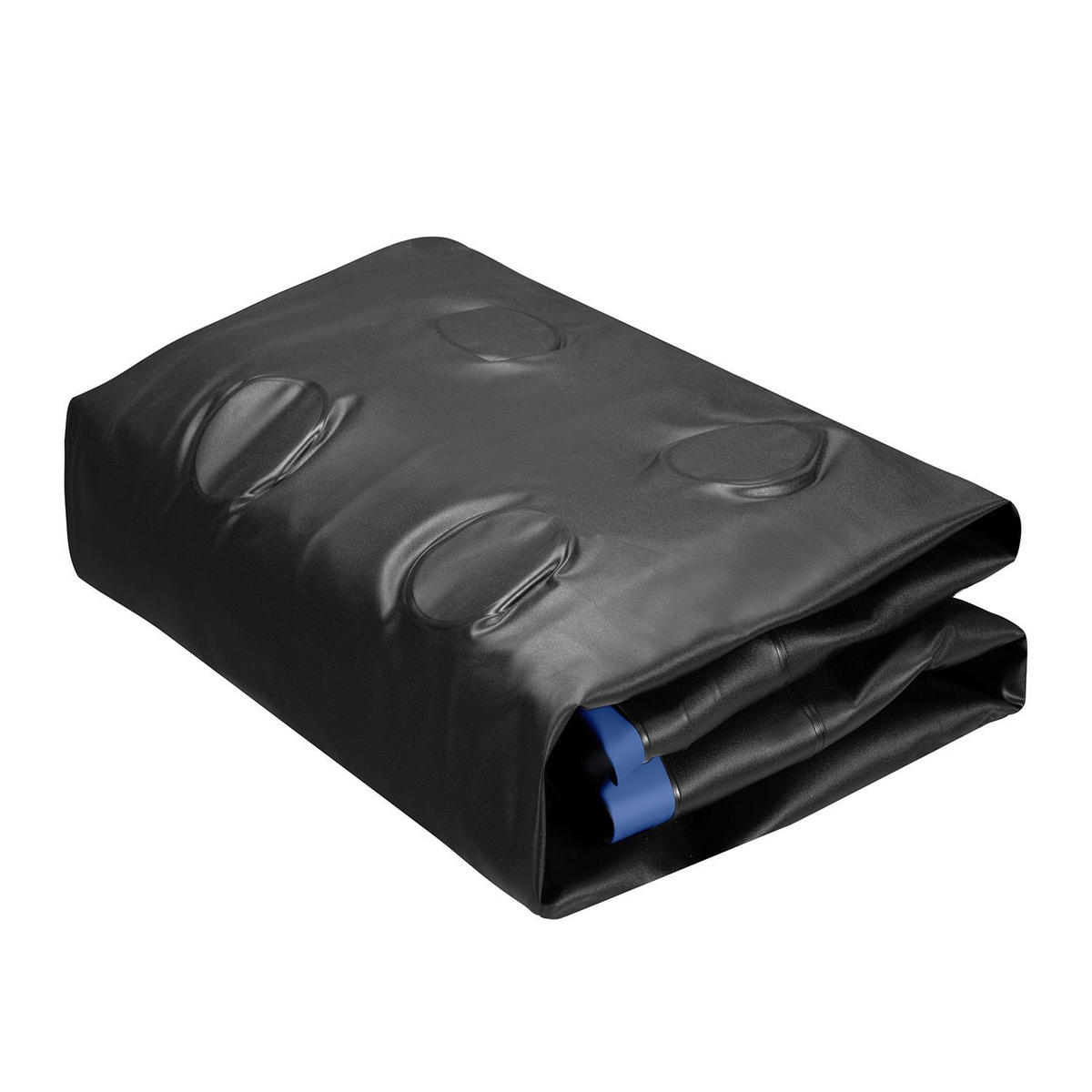 LUFTBETT Sapri L blau inkl. Tragetasche - Blau, Kunststoff (154/197cm) - Juskys