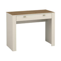 SCHREIBTISCH Mossa MO10 - Kaschmir/Goldfarben, Holzwerkstoff/Kunststoff (50/102/79cm) - MIRJAN24