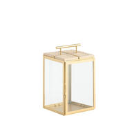 LATERNE Mirt - Goldfarben, Metall (18/30/17cm) - home&you