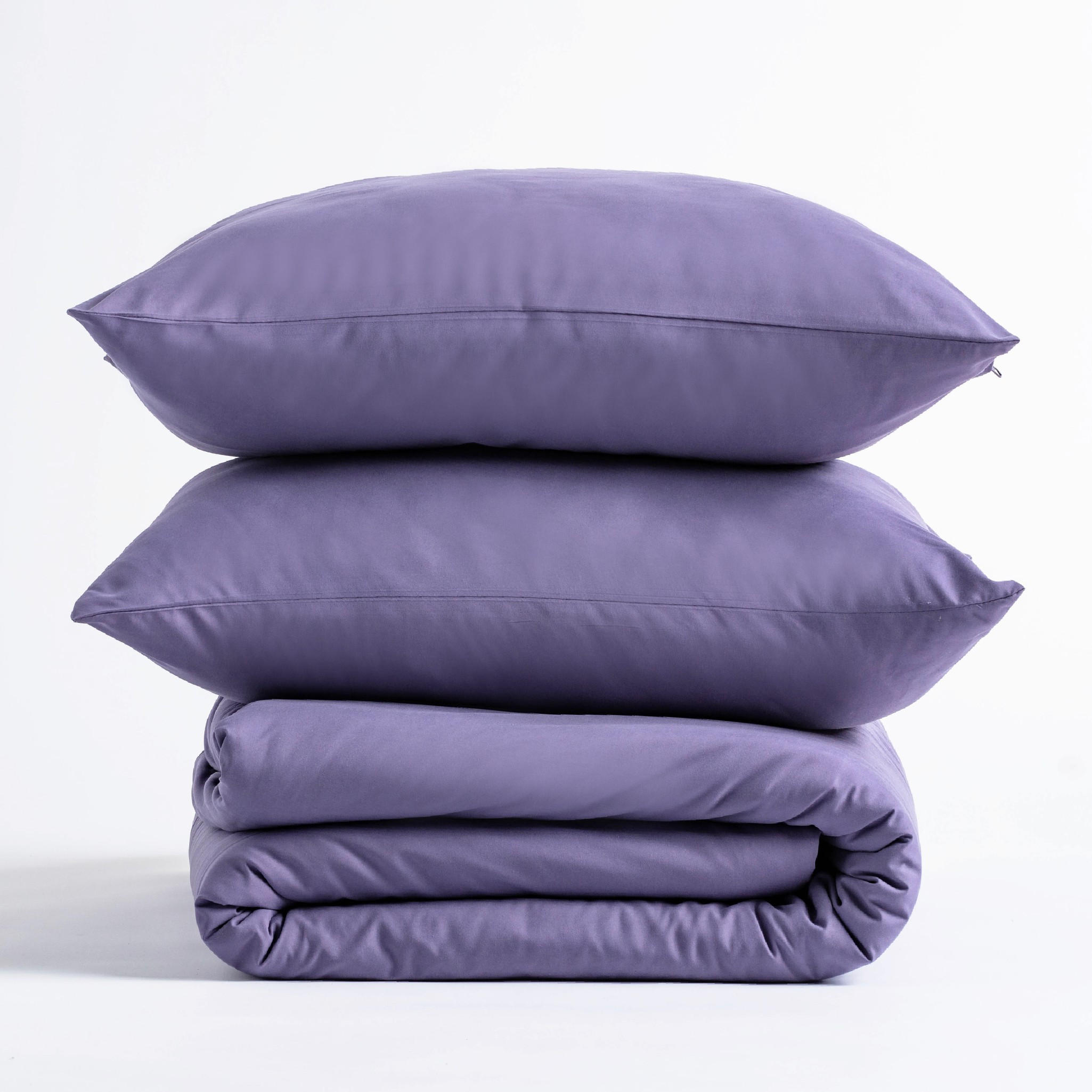 BETTWÄSCHE Micros - Violett, Textil (160/200cm) - home&you